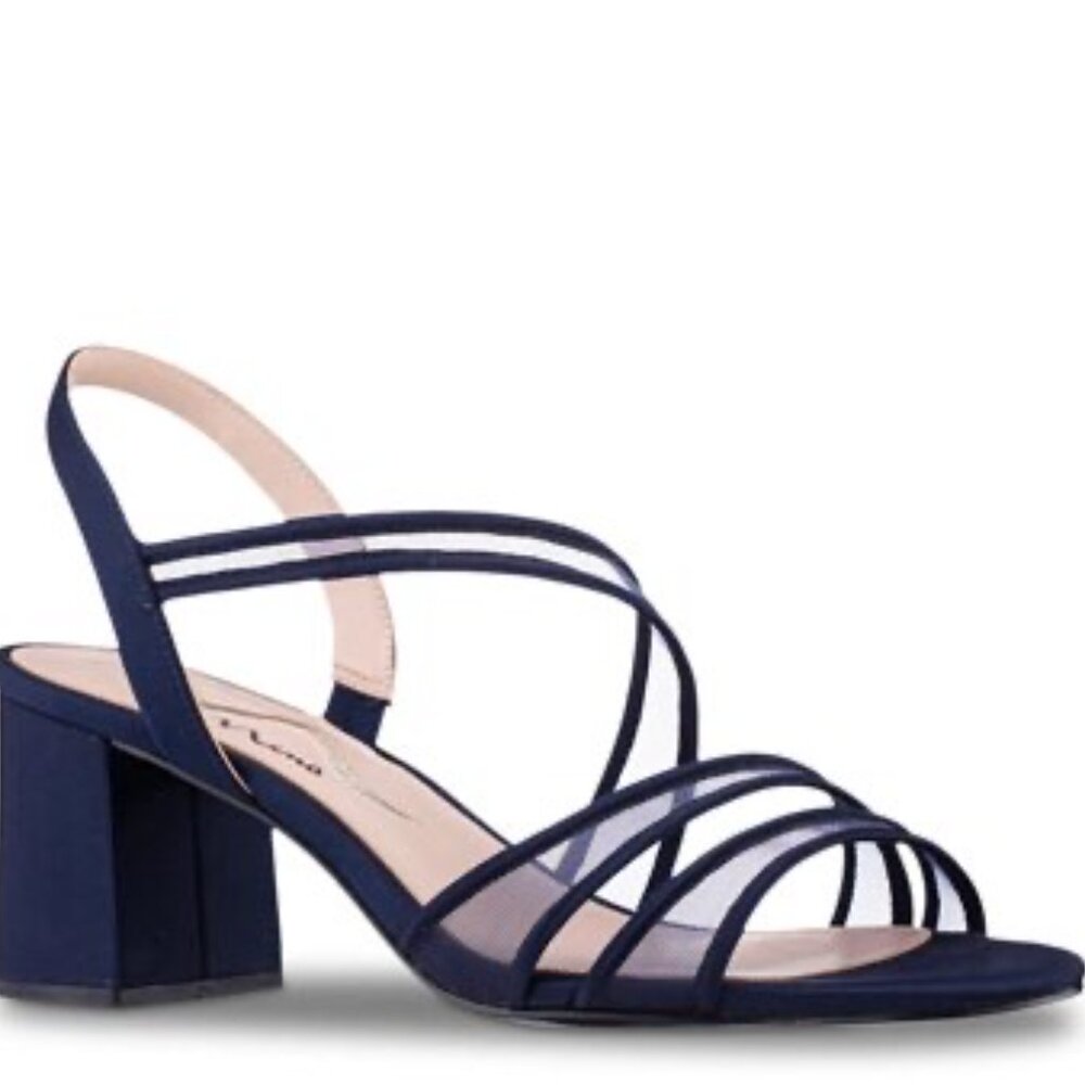 Nina • Nanda Slingback Mesh Sandals • Women’s 9M • Navy • NIB